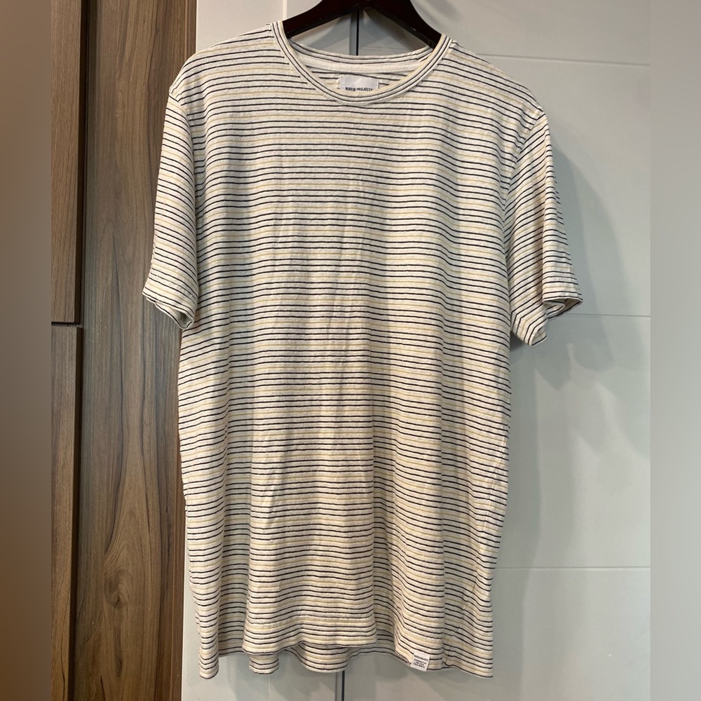 Men’s 🤍NORSE PROJECTS | James Fine Stripe Shirt XL